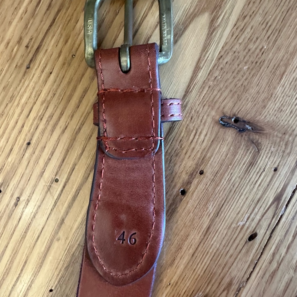 Smathers & Branson Needlepoint Belt Size 46 - Picture 3 of 3